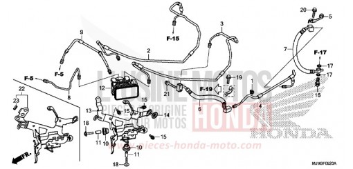 MODULATEUR ABS VFR800FE de 2014